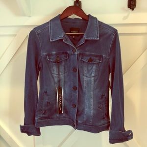 Liverpool Stretch jean jacket- never worn- tags on